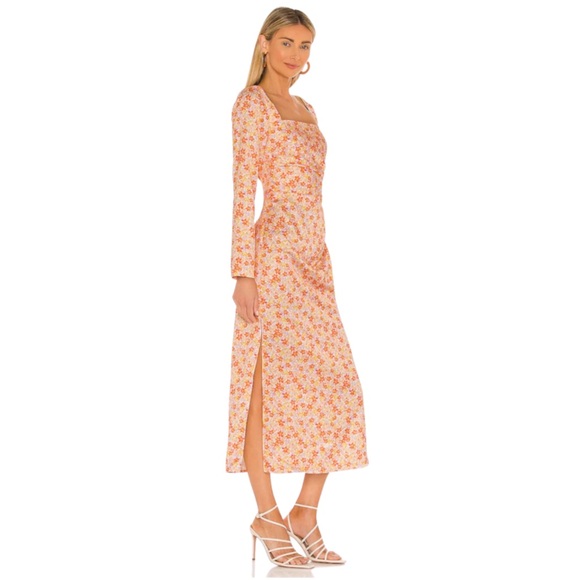 NEW Significant Other Amour Dress in Marigold Posie Woman’s 2 - Picture 3 of 10